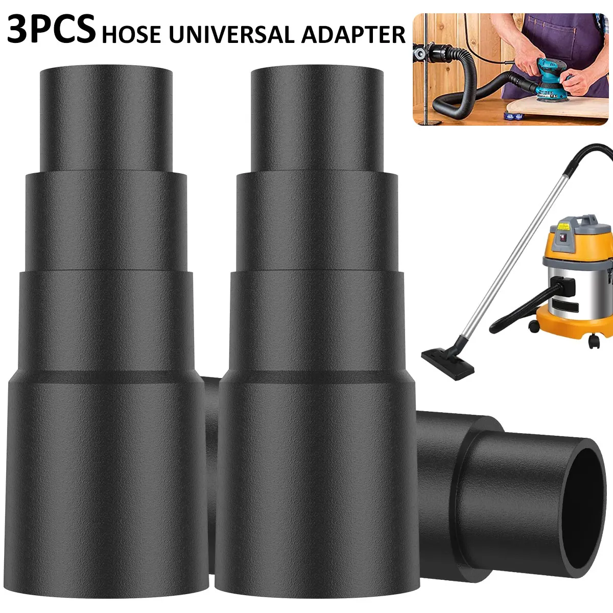 

3 шт., адаптер для пылесоса Festool, 25/30/34/42 мм