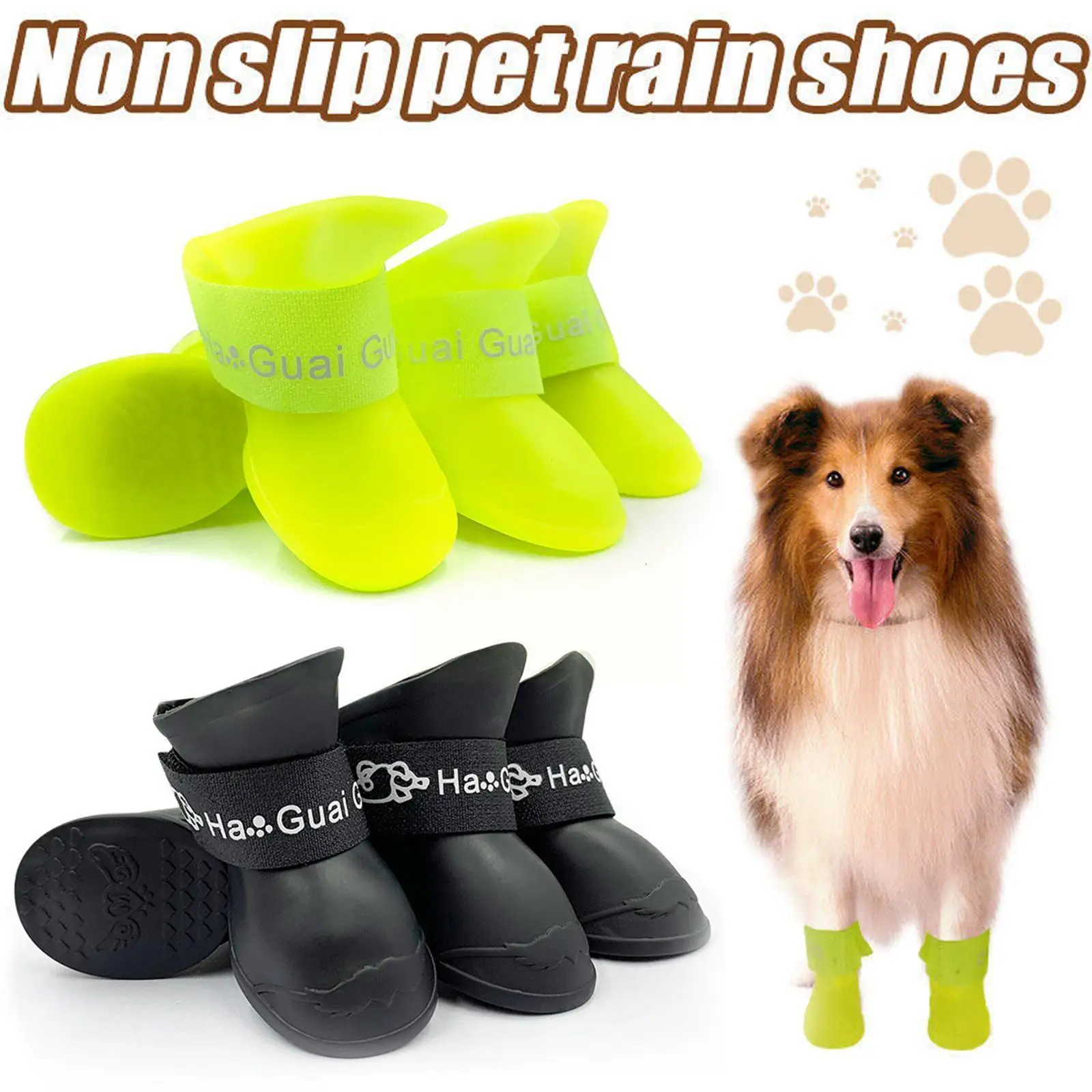 

Adjustable Foot Cover Pet Anti-scratch And Bite Cover Bath Anti-scratch Silicone Paw Pet Shoes Supplies Cover E1i1