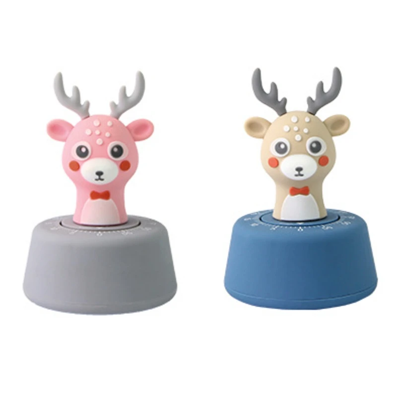 

2Pcs Cute Kitchen Timer,Mechanical Timer For Kids,60 Minutes Animal Timer For Cooking/Reading/Playing Sports