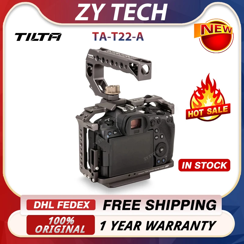 TILTA TA-T22-чехол для камеры Canon R5/R6 TA-T22-FCC DSLR Rig Верхняя ручка R5 R6 аксессуар |
