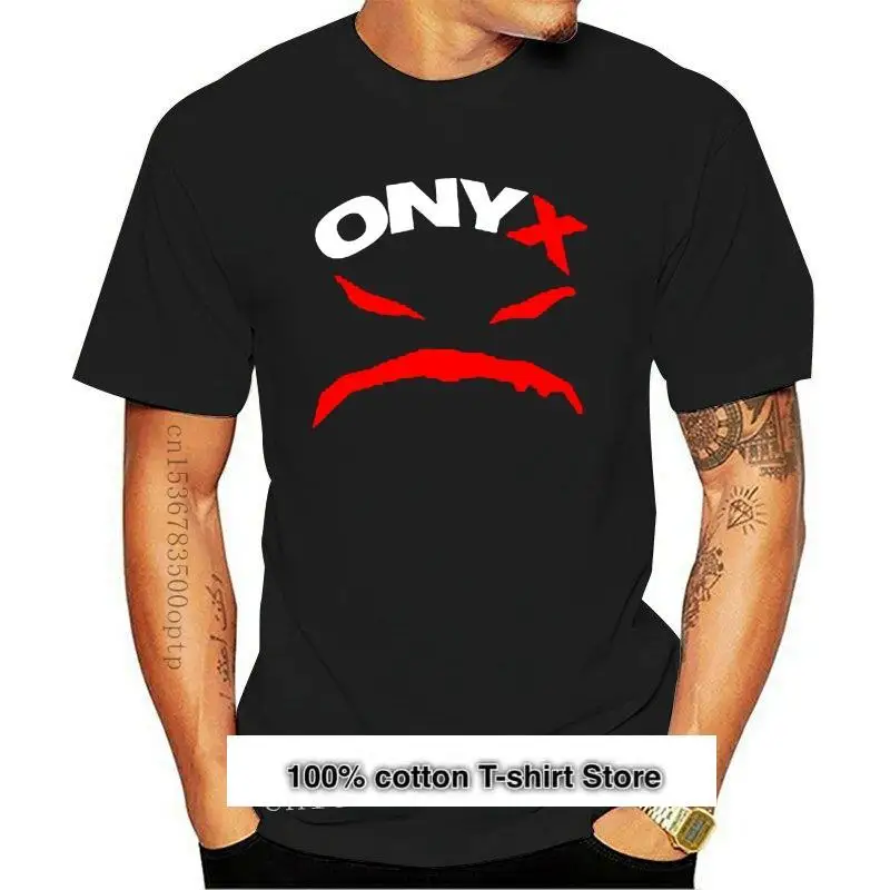 

Camiseta negra с логотипом ONYX Rap для мужчин, camiseta de музыка хип-хоп, talla S, M, L, XL, 2XL, 3XL, новинка 2021
