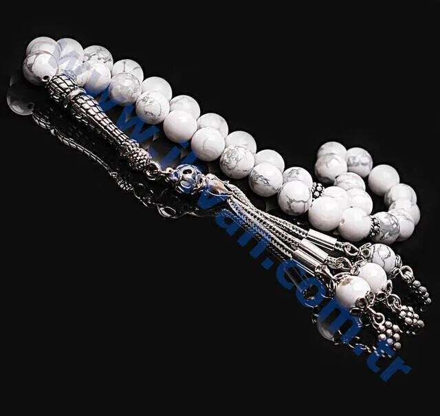 IQRAH Havlit Stone Rosary (925 STERLING SILVER)
