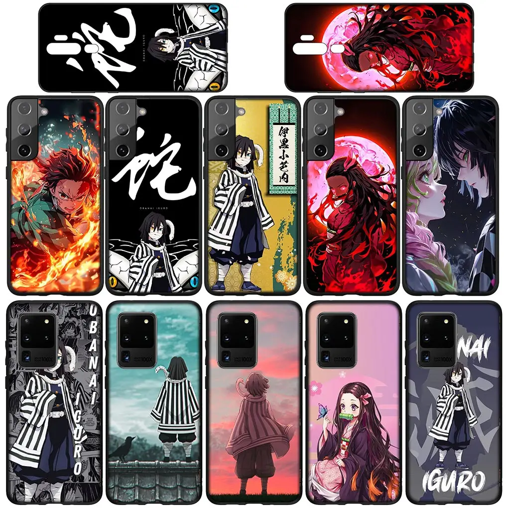 Чехол для телефона Iguro Obanai Demon Slayer Nezuko Xiaomi Redmi Note 13 8 7 12 Pro A3 13C 12C 14C 8A 7A 8T A3X 4G 5G Case