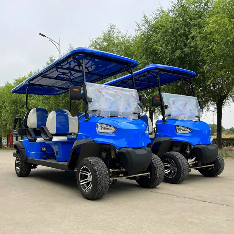 Hot sale 4 6 8 Seater Lithium Batteries Folding Electric 48v