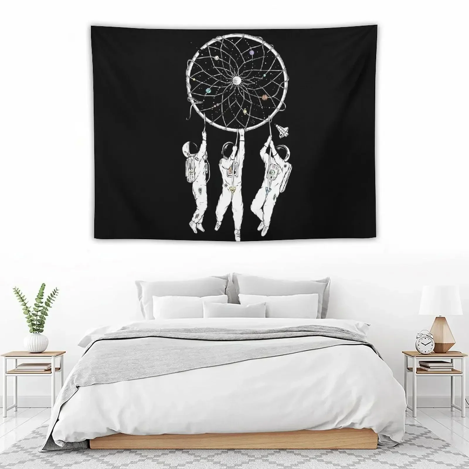 Гобелен The Dreams We Have уличный декор вещи в комнату эстетический домашний для