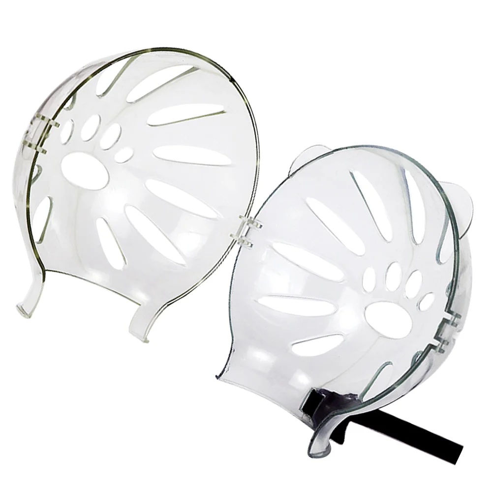 

Pet Space Hood Cat Recovery Surgery Kitten Breathable Clear Small Dog Collars