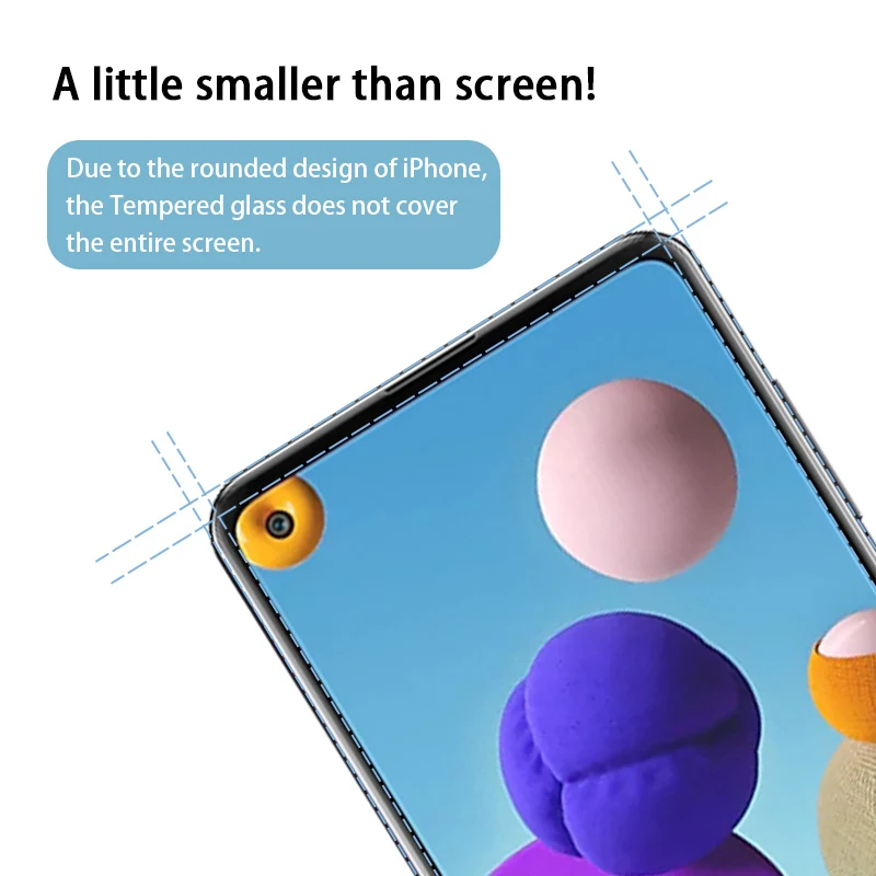 Защитное стекло для Samsung Galaxy 4 шт
