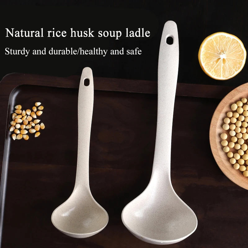 

Ложка из пшеничной соломы, пластиковая ложка для супа