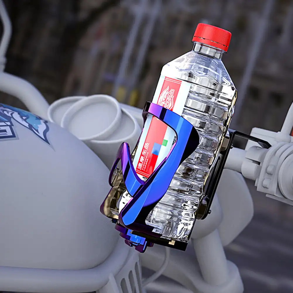 

Motorcycle Bicycle Beverage Water Bottle Drink Cup Holder Accessories Mount Bracket Hook Motor For Scooters ATV