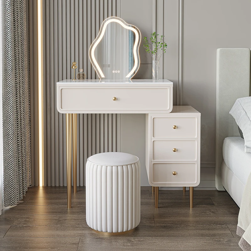 

Качественный роскошный минималистичный шифер из сосны, стол для макияжа из массива дерева, современный светлсветильник комбинированный се...