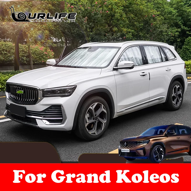 Для Grand Koleos Geely Monjaro KX11 2024 2025 аксессуары солнцезащитный козырек на лобовое стекло