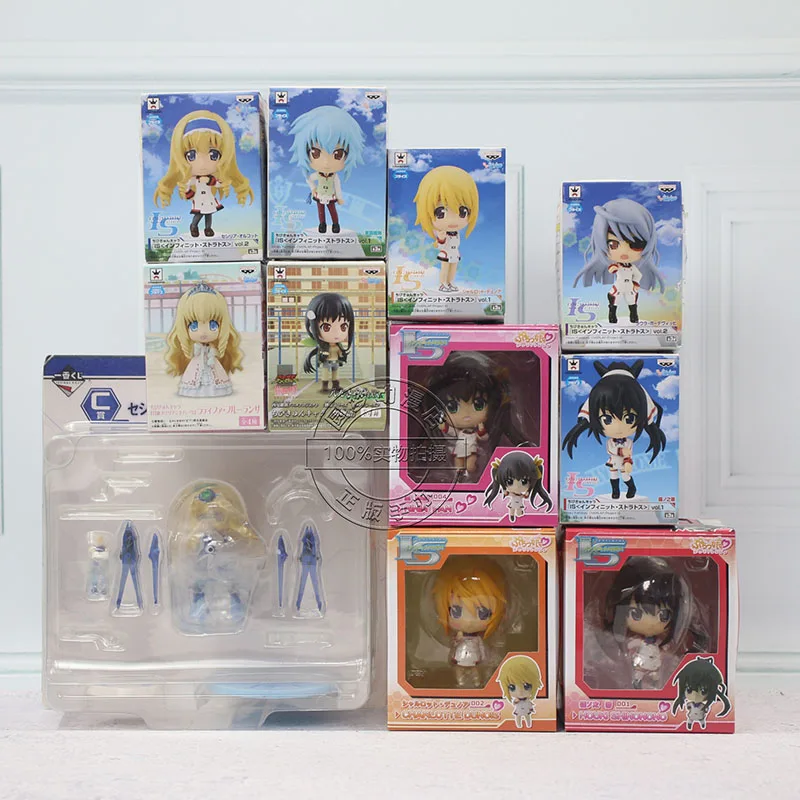 Ichika Orimura Huang Lingyin Laura Bodewig Charlotte Dunois Tatenashi Sarashiki Q Version Toys