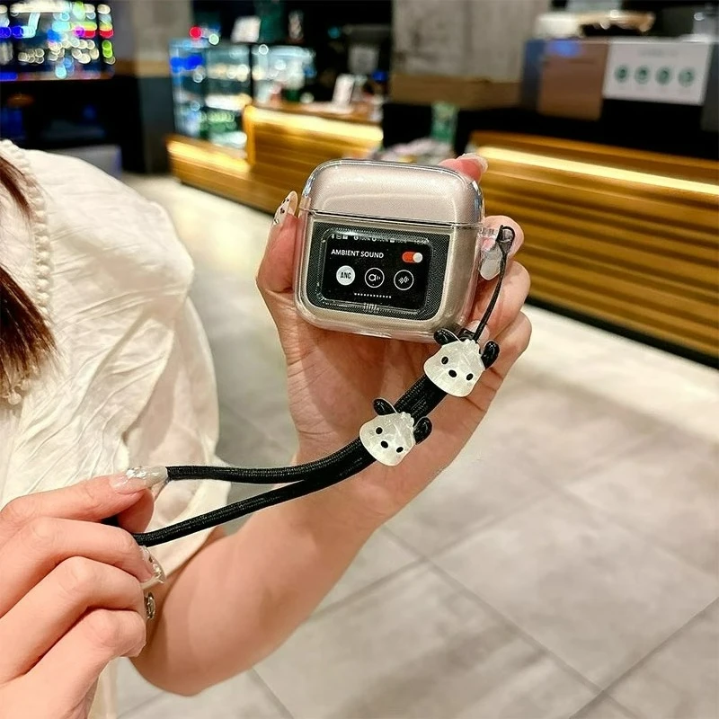 Фото Чехол для JBL TOUR PRO 3, прозрачный мягкий чехол из ТПУ для Bluetooth-наушников, чехол для JBL TOUR PRO 2, противоударный чехол для наушников, коробка для наушников Fundas №2