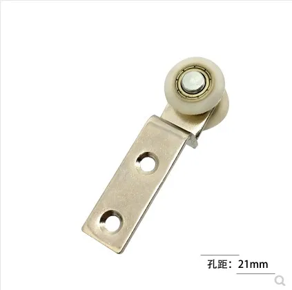 12pcs window curtain parts hanging double wheels with bearing round wheel heavy curtains crane | Обустройство дома
