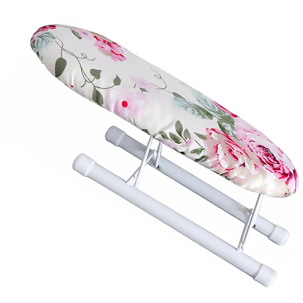 

Ironing Board Tabletop Folding Iron Portable Compact Sewing Table Desktop Foldable Collapsible Countertop Mini Rack Household