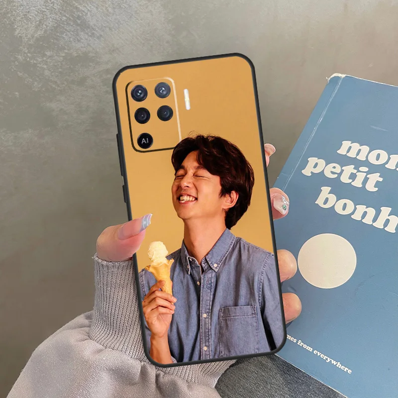 Чехол Kpop Gong Yoo для Oppo A40 A60 A80 A98 A78 A18 A38 A58 A16 A76 A96 A17 A77 A74 A94 A54 A57S A15 Cover