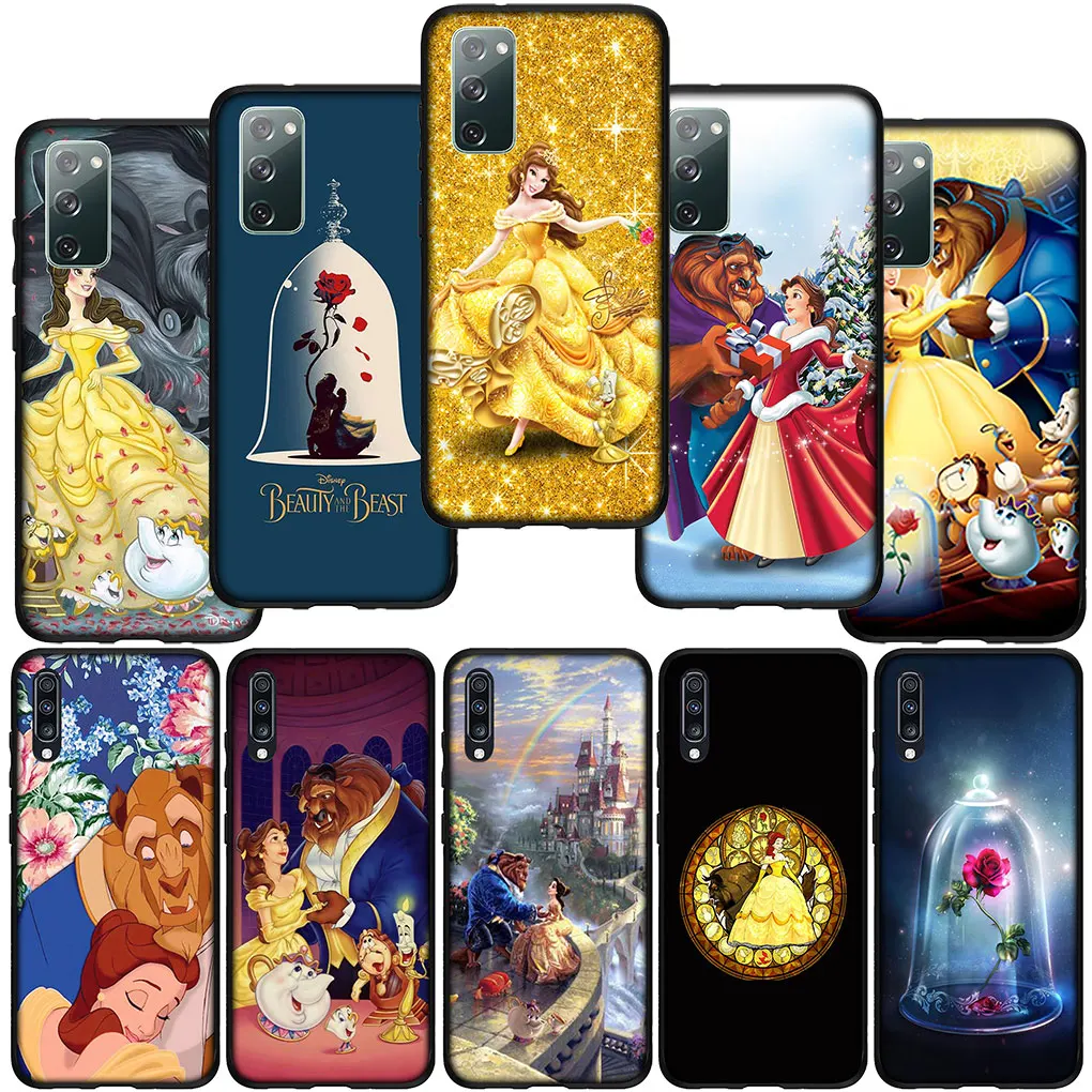 Красавица и Чудовище Belle чехол для OPPO A17 A15 A16 A12 A53 A54 A57 A78 A79 A58 A38 A98 A94 A96 A74 A95 A77 A76