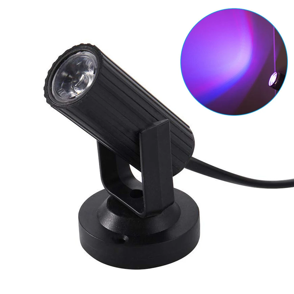 

1W Pinspot Banquet Mini LED Effect Lamp Stage Light Super Bright DJ Disco KTV Bar Energy Saving Ultralight Party Plastic