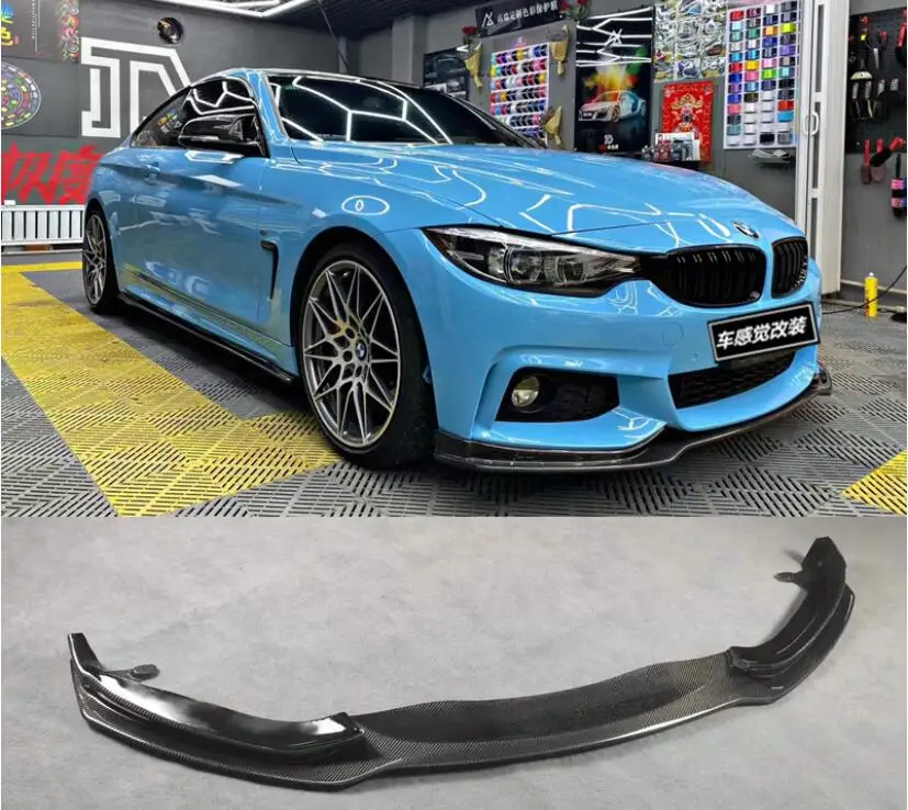 Передний бампер для BMW 4 серии F32 F33 F36 M-Sport спойлер губ разветвители задний