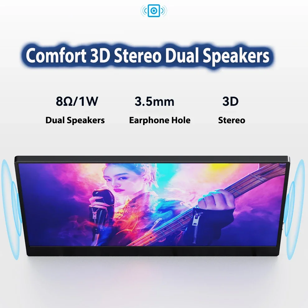 15 дюймовый портативный монитор XIAN WEI FHD Office из алюминиевого сплава Второй внешний