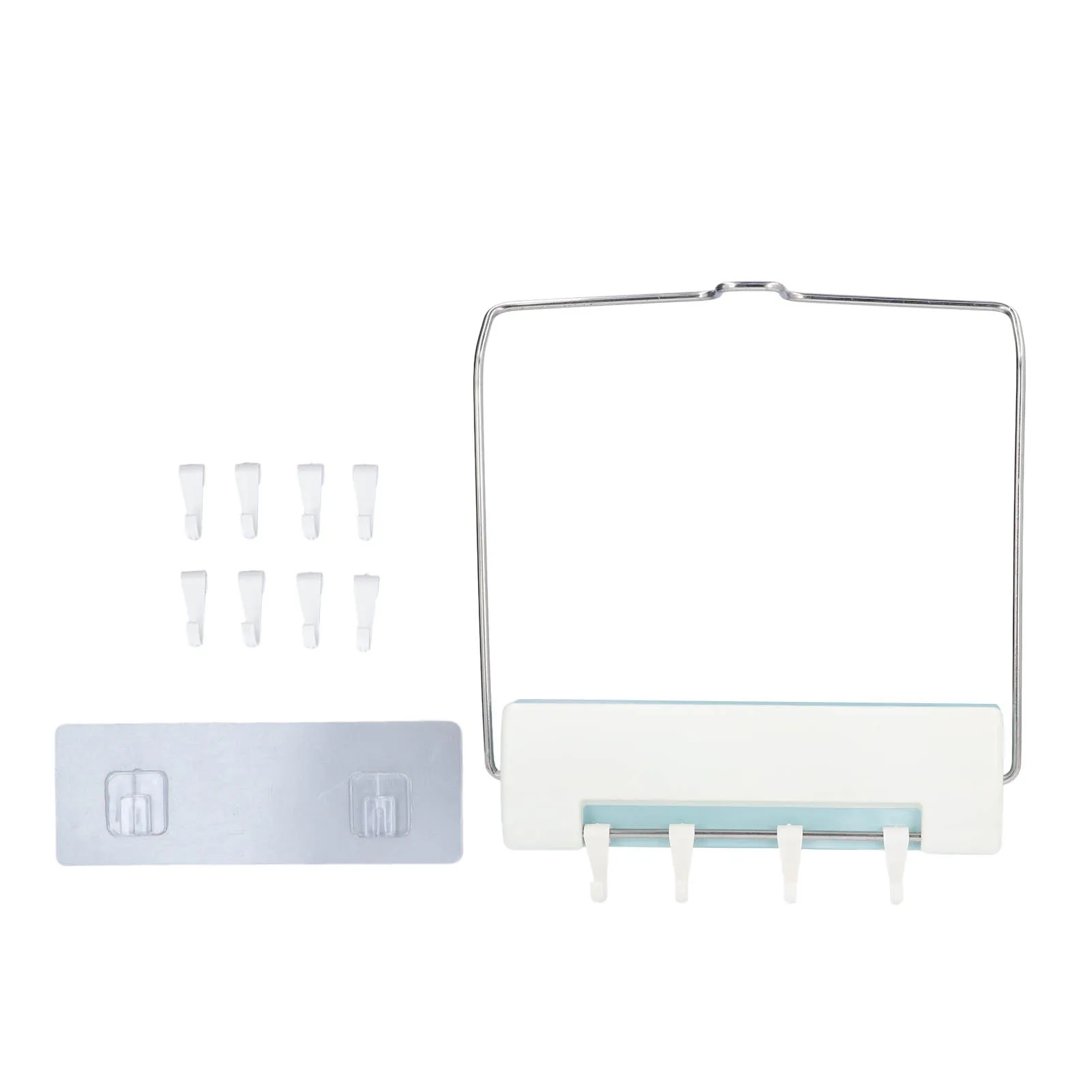 

Wall Washbasin Rack Drill Free Adhesive Large Load Bearing Folding Multipurpose Basin Holder for Drain Basket for Kitchen