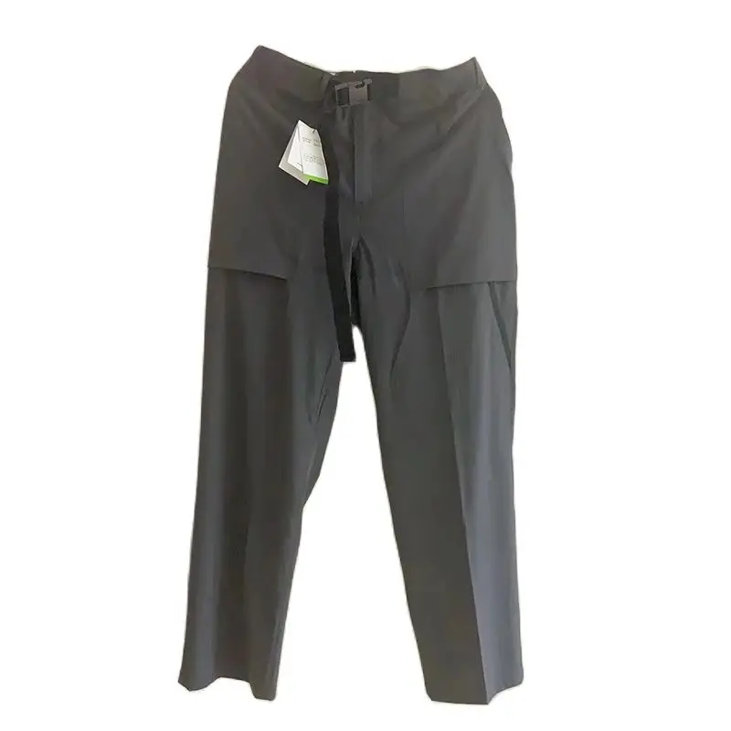 

2023 New Daiwa Fishing Pants Men Summer Thin Waterproof Breathable Sport Pants Elastic Waist Belt Adjustable Straight Leg Pants