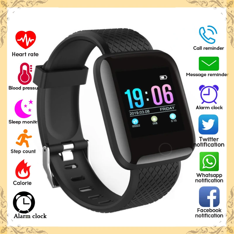 

Sport Smart Watch Men Professional 5ATM Waterproof Bluetooth Call Reminder Digital Alarm Clock For iOS Phone
