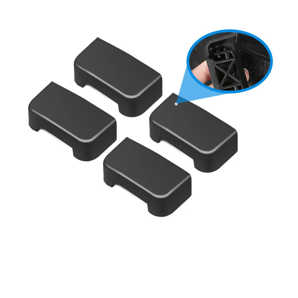 

For Tesla Model 3 Model Y 18-21 Rear Seat Slide Rail Soft Rubber Plug Protection Car Interior Function Accessories TPE