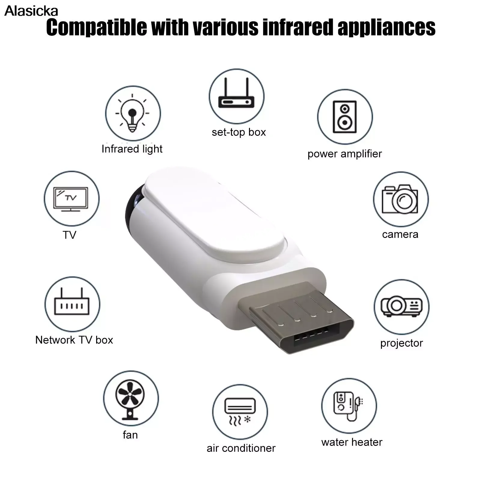 

Mini Smart IR Remote Controller Wireless Smart IR Remote Control External infrared transmitter smart home remote control