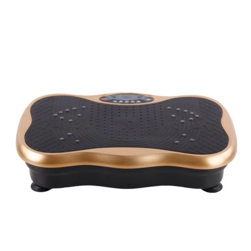 

Exercise Machine Slim Whole Body Vibration Platform With Rope Remote Control Button 1-999 Level
