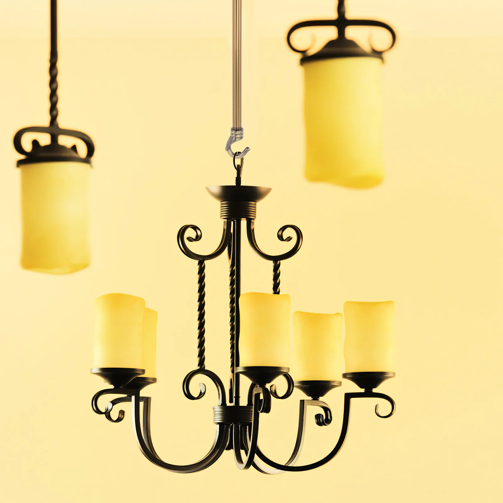 

Ceiling Rod Support Bearing Lighting Chandelier Pendant Bracket Hook Post Load Tube Lamp Hanging Entryway Mount Fixture
