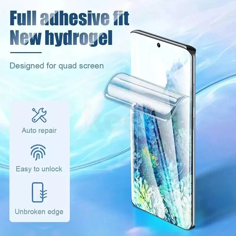 Фото 3 шт. гидрогелевая пленка для Motorola G52 G82 G71S G42 G32 G72 MOTO G8 G7 G6 Plus G9 G8 Play G10 G9 G8 G7 Защитная пленка для экрана питания №2