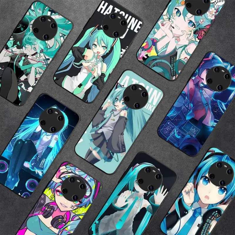 

H-Hatsunes M-MikU Phone Case for Huawei Y 6 9 7 5 8s prime 2019 2018 enjoy 7 plus