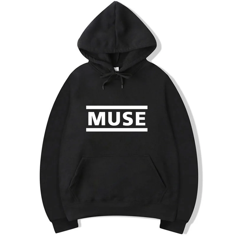

XIN YI Fashion Brand Men Hoodies Funny Music MUSE Design Printing Spring Autumn loose Male hip hop Hoodies top man pullover