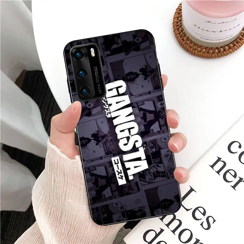 gangsta anime Phone Case For Huawei MATE20 P20 P30 P40PRO LITE Honor9 LITE 10I20I Y5 Y6 Y7 Shell images - 6