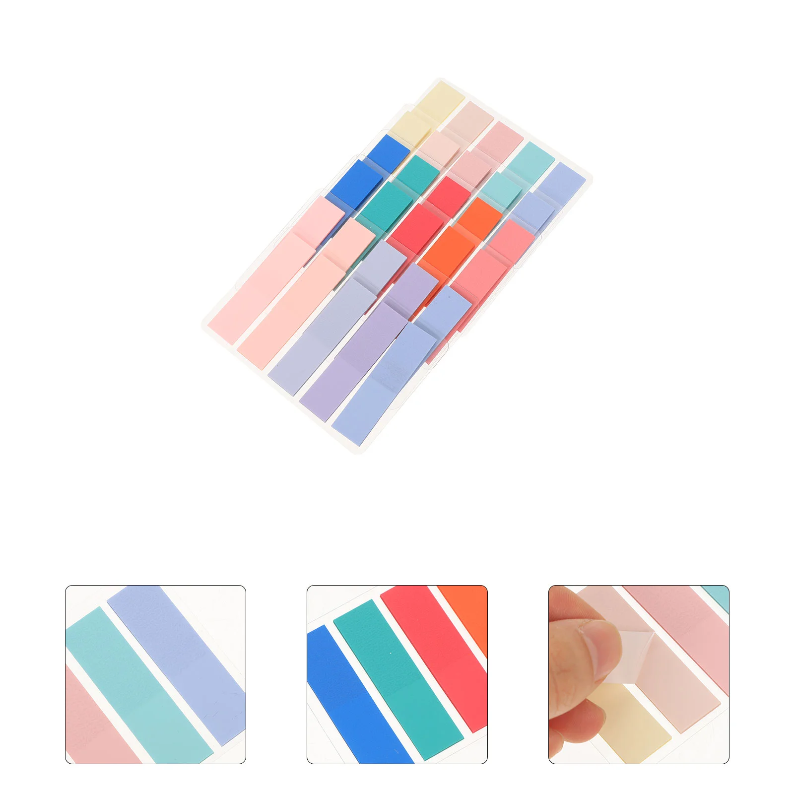 

6 Sets of Sticky Tabs Page Markers Sticky Tabs Students Book Tabs Colorful Page Markers