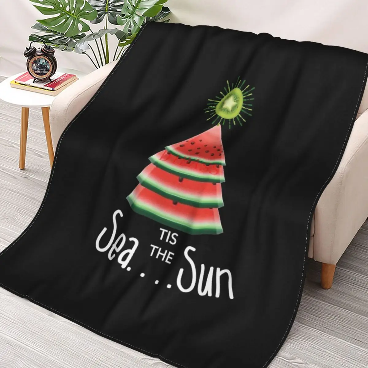 

Фланелевое покрывало Tis The Sea Sun Christmas In July с 3D рисунком