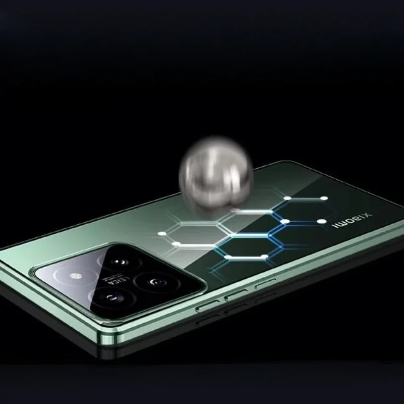 360 ° Полный чехол для Xiaomi Mi 14 Pro Ultra металлическое магнитное стекло защита от