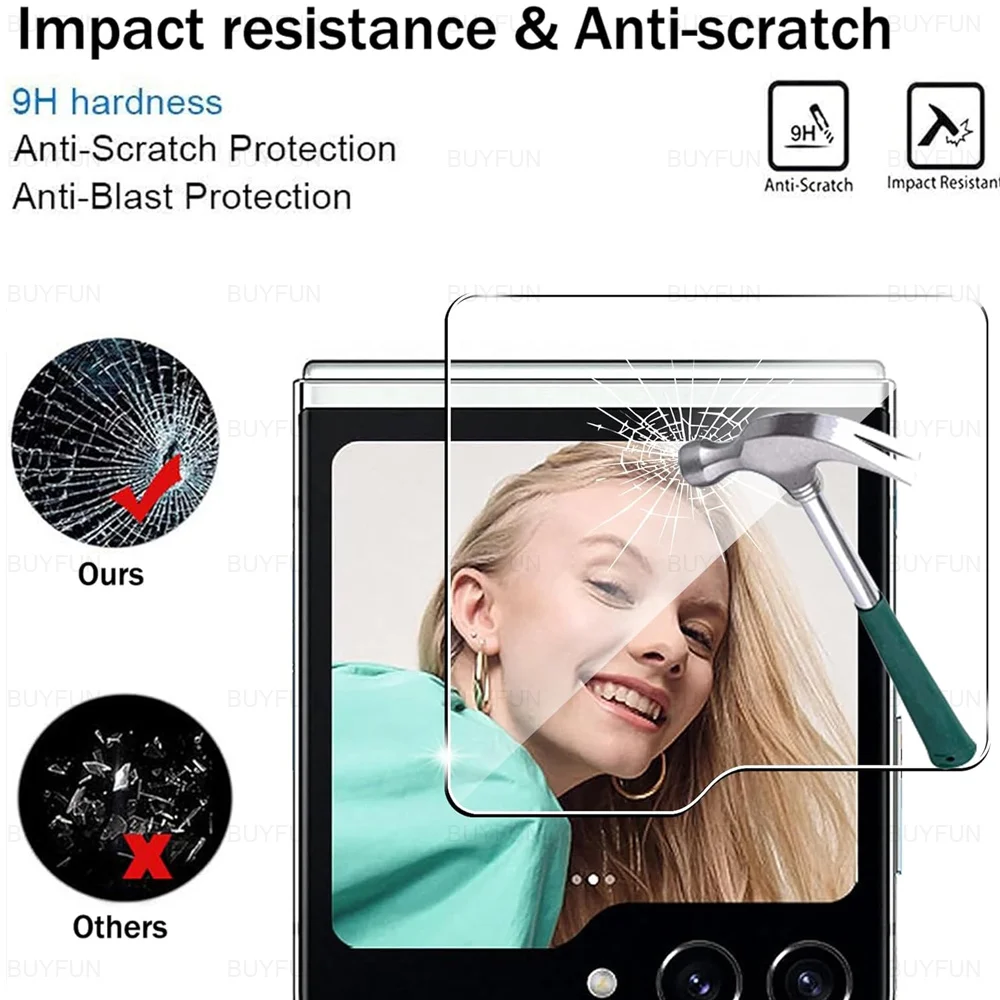 3 шт. ZFlip6 ZFlip5 Задняя защитная пленка для экрана HD Samsung Galaxy Z Flip 6 ZFlip 5 Flip6 из