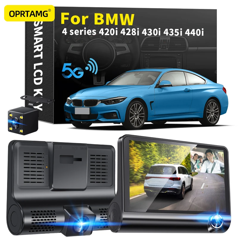 

OPRTAMG Dash Cam For BMW 4 series 420i 428i 430i 435i 440i Car DVR 1994 1995 1996 1997-2015 2016 2017 2018 2019 2020 2021 2022