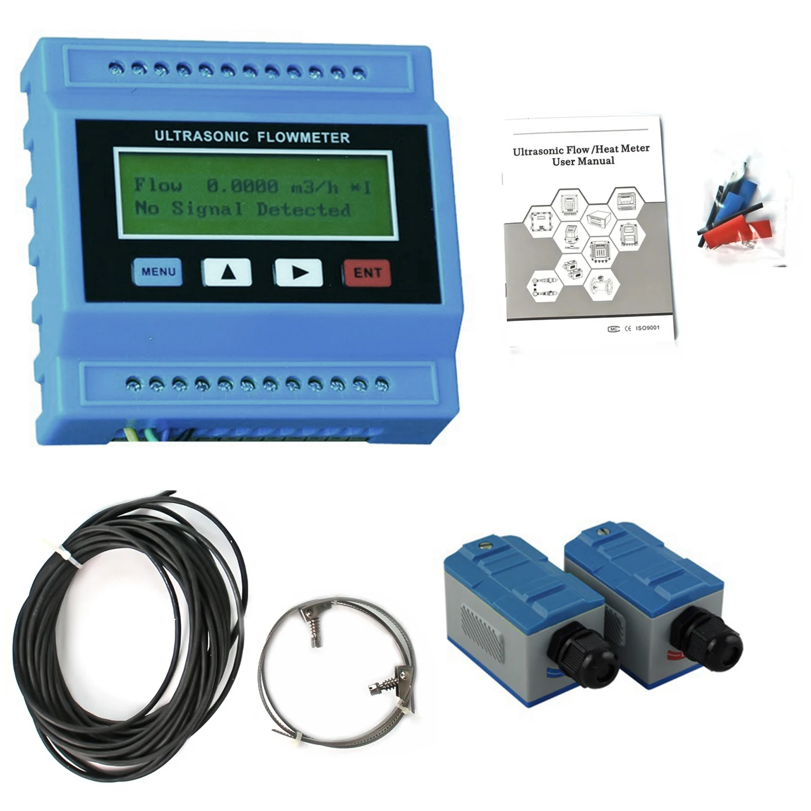 

Ultrasonic Water Flow Meter TS-1/TM-1/TL-1 Transducer Module Digital Liquid Flowmeter For Metal Or Plastic Pipe Flow Meter