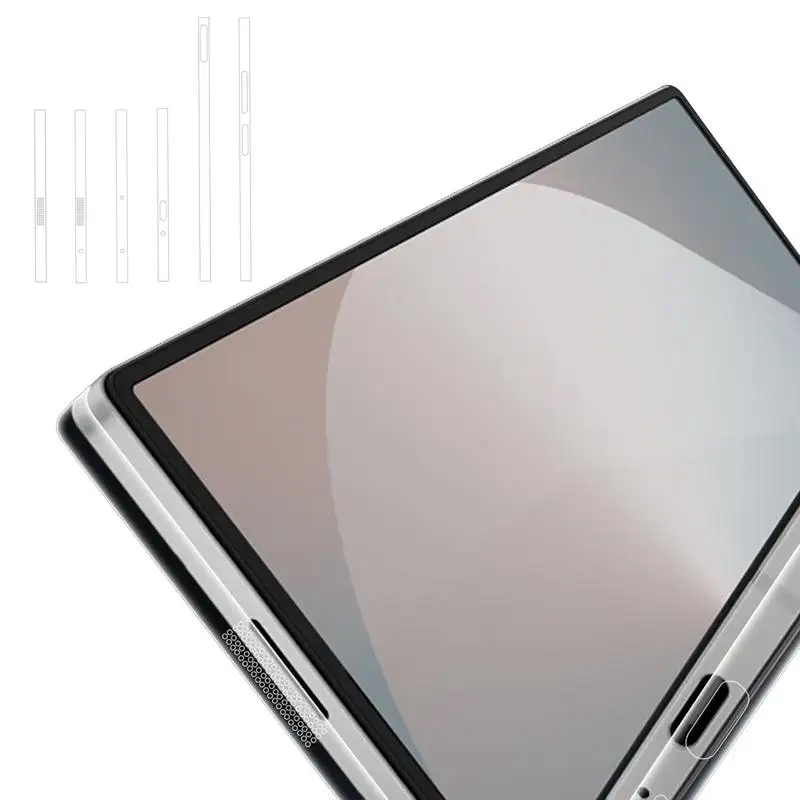 Сменная пленка для боковой рамки телефона защитная ультратонкая круглая боковая