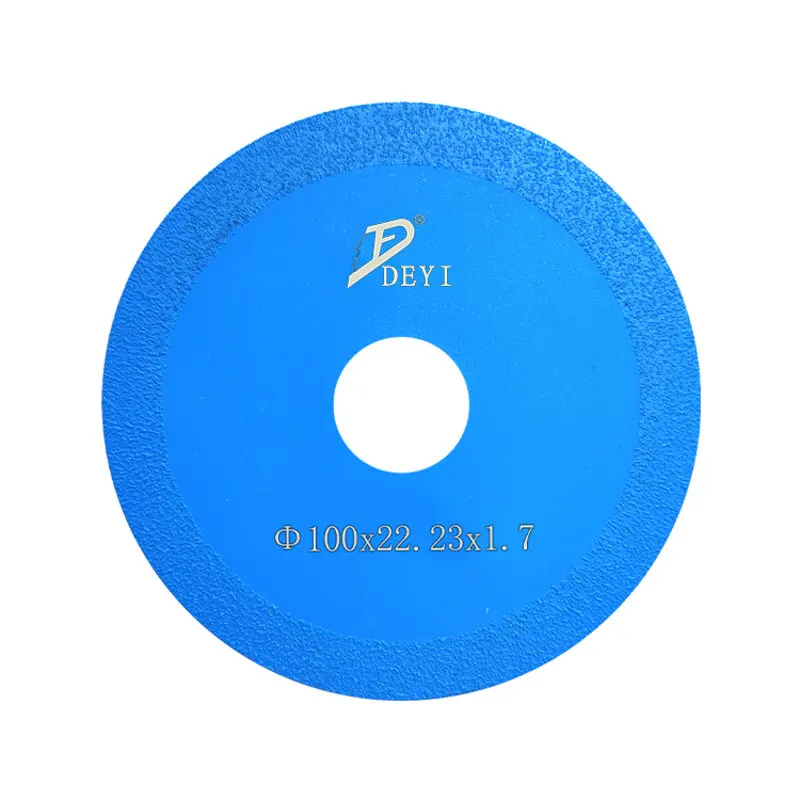 

DEYI 4" 100mm thickness 1.7mm Tile Gap Grout Removal Diamond Disc For Tile Gap Grout Cleaning and Cutting
