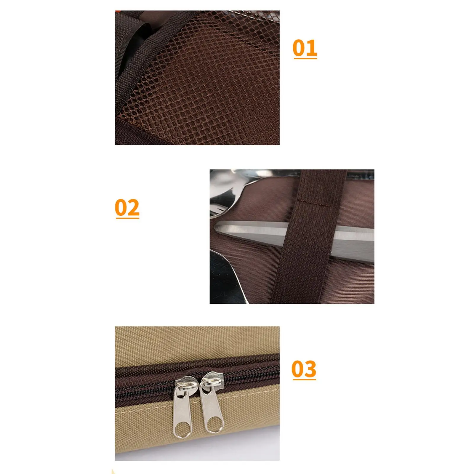 Набор кухонных принадлежностей для путешествий и кемпинга