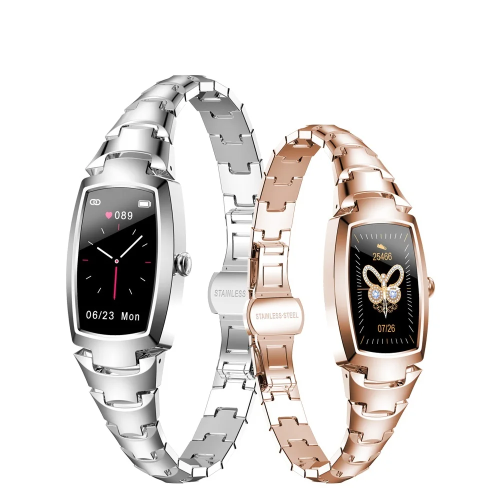 

Eseed 2021 H8 pro Смарт-часы женские модные милые женские часы с пульсометром и напоминанием о звонках Bluetooth для IOS Android