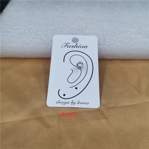 Серьги-клипсы LATS с цирконием