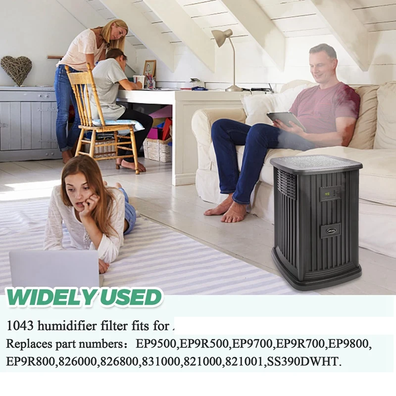 1043 фильтры для увлажнителя воздуха (3 шт.) замена серии испарительных