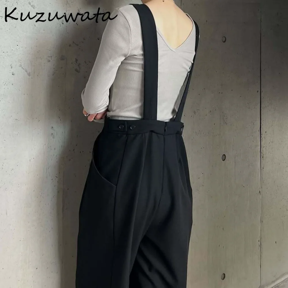 Kuzuwata летний простой элегантный модный комбинезон повседневный универсальный с