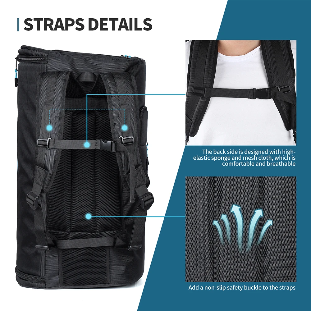 

Waterproof Speaker Case Bags Large Capacity Storage Bag Organizer Multifunctional Elastic Breathable for SONY SRS-XP700 X-Series
