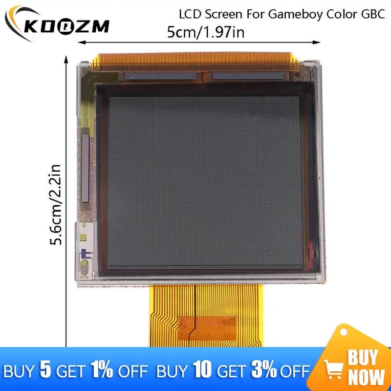 

Original LCD Screen For Gameboy Color GBC Replacement Parts LCD Screen Adapter Plate